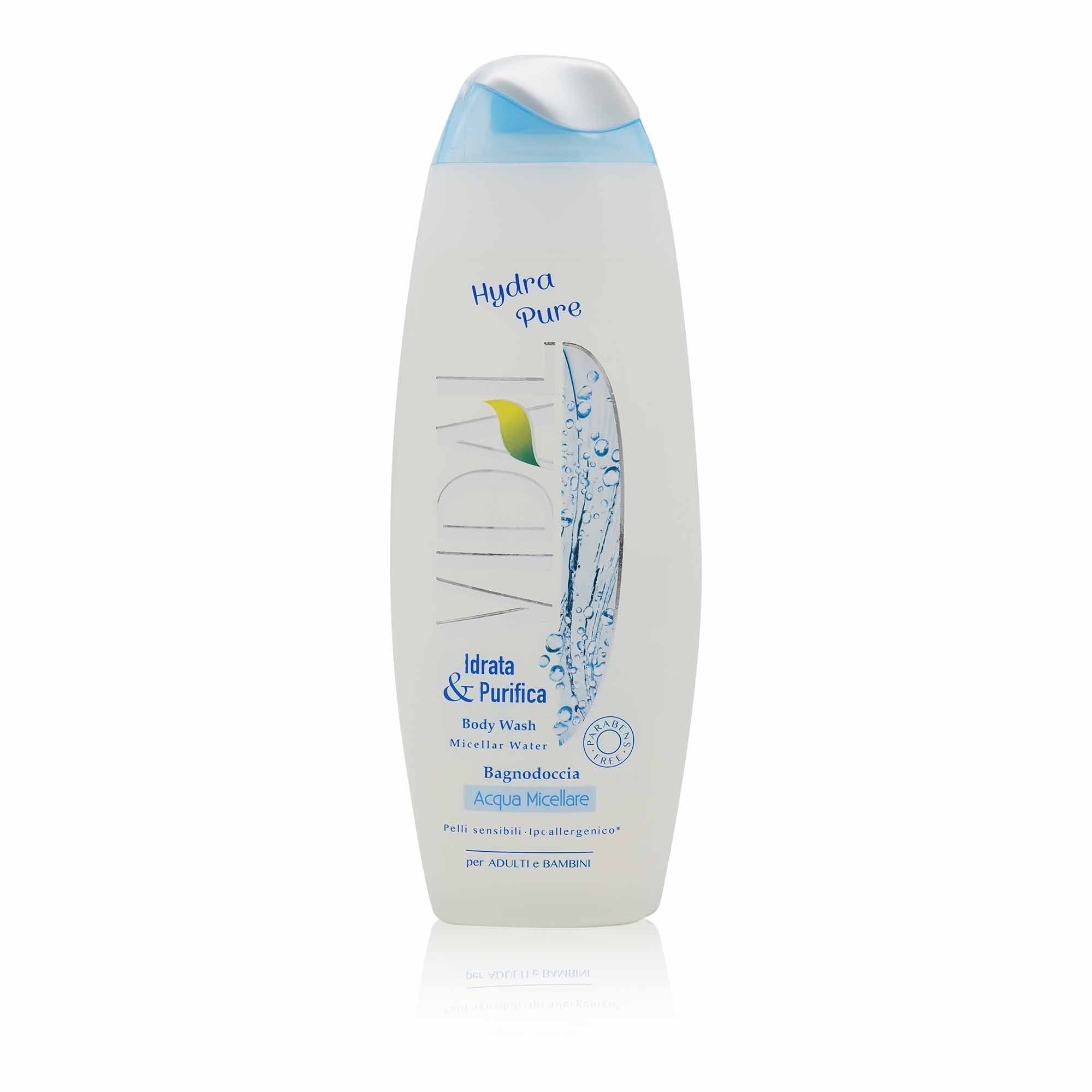 VIDAL Bagnodoccia Acqua Micellare – Duschgel Hydra Pure - 0,5l - italienisch - einkaufen.de