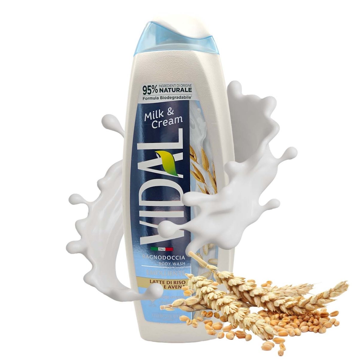 Vidal Bagnodoccia Milk & Cream Latte di Riso e Avena 500ml - italienisch - einkaufen.de
