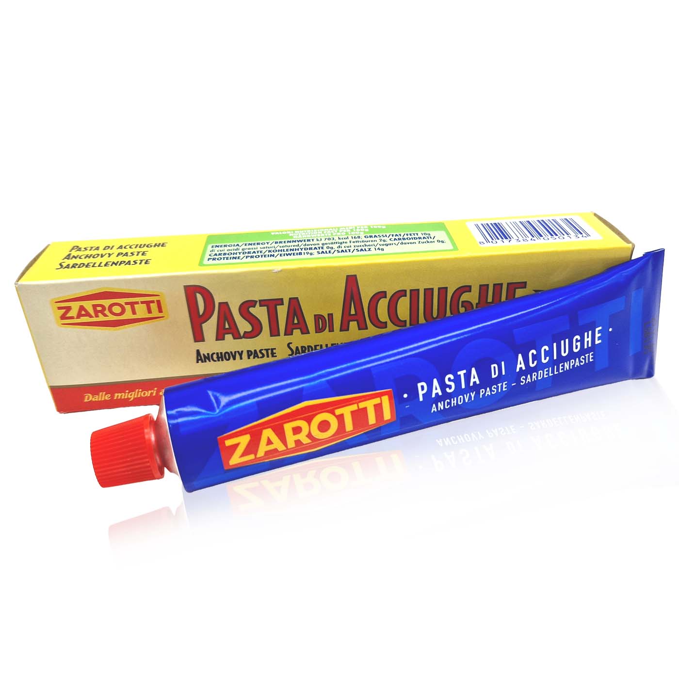 ZAROTTI Pasta di Acciughe-Sardellenpaste - 0,06kg - italienisch-einkaufen.de