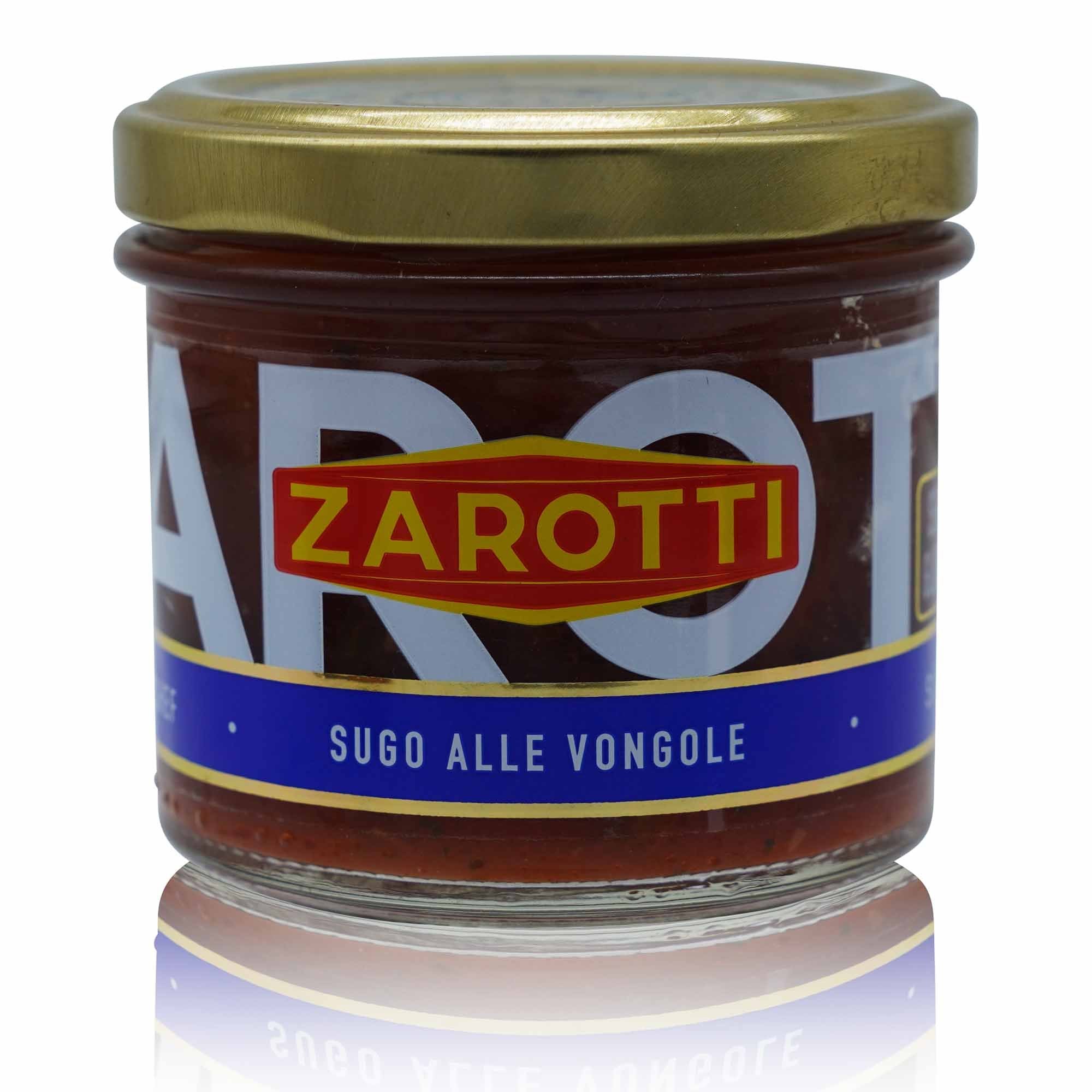 ZAROTTI Sugo alle Vongole – Venusmuscheln - Soße - 0,110kg - italienisch - einkaufen.de