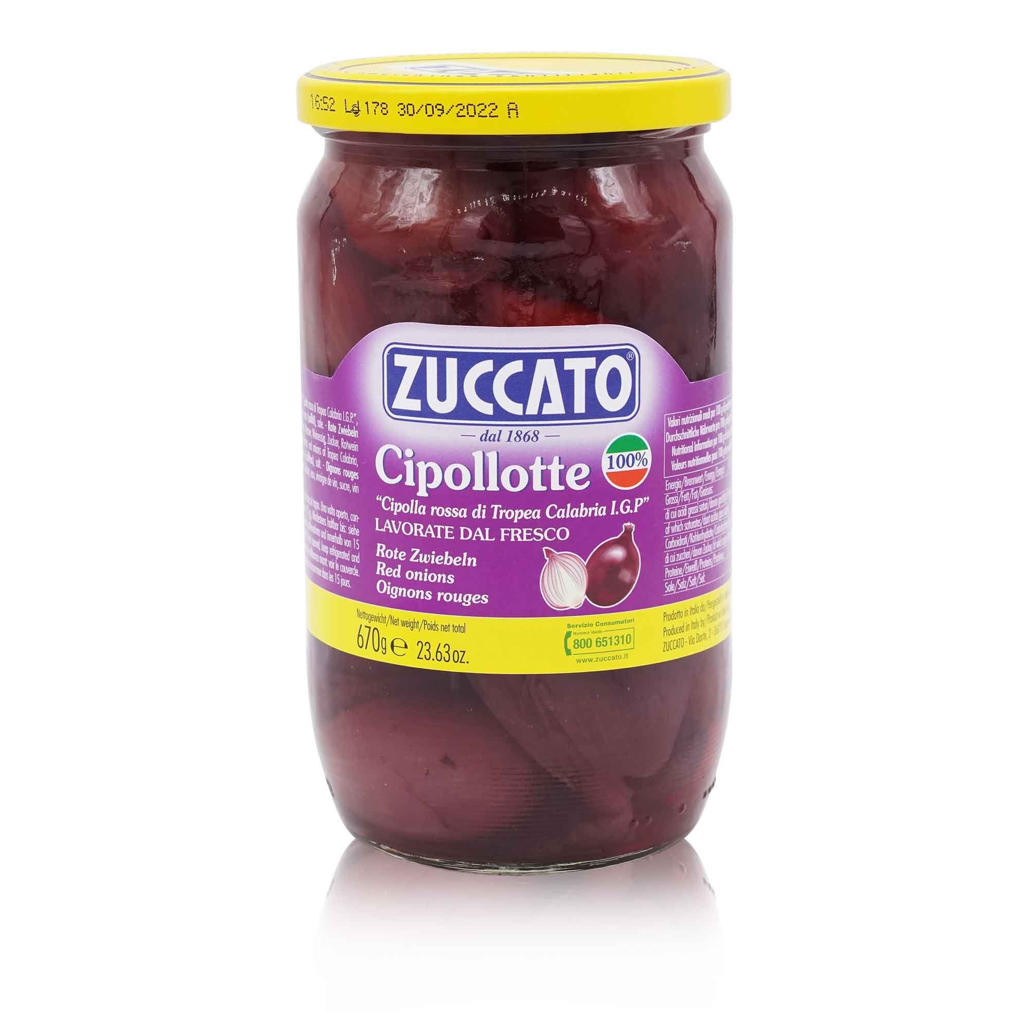 ZUCCATO Cipollotte di tropea – Rote Zwiebel aus Tropea - 0,67kg - italienisch - einkaufen.de