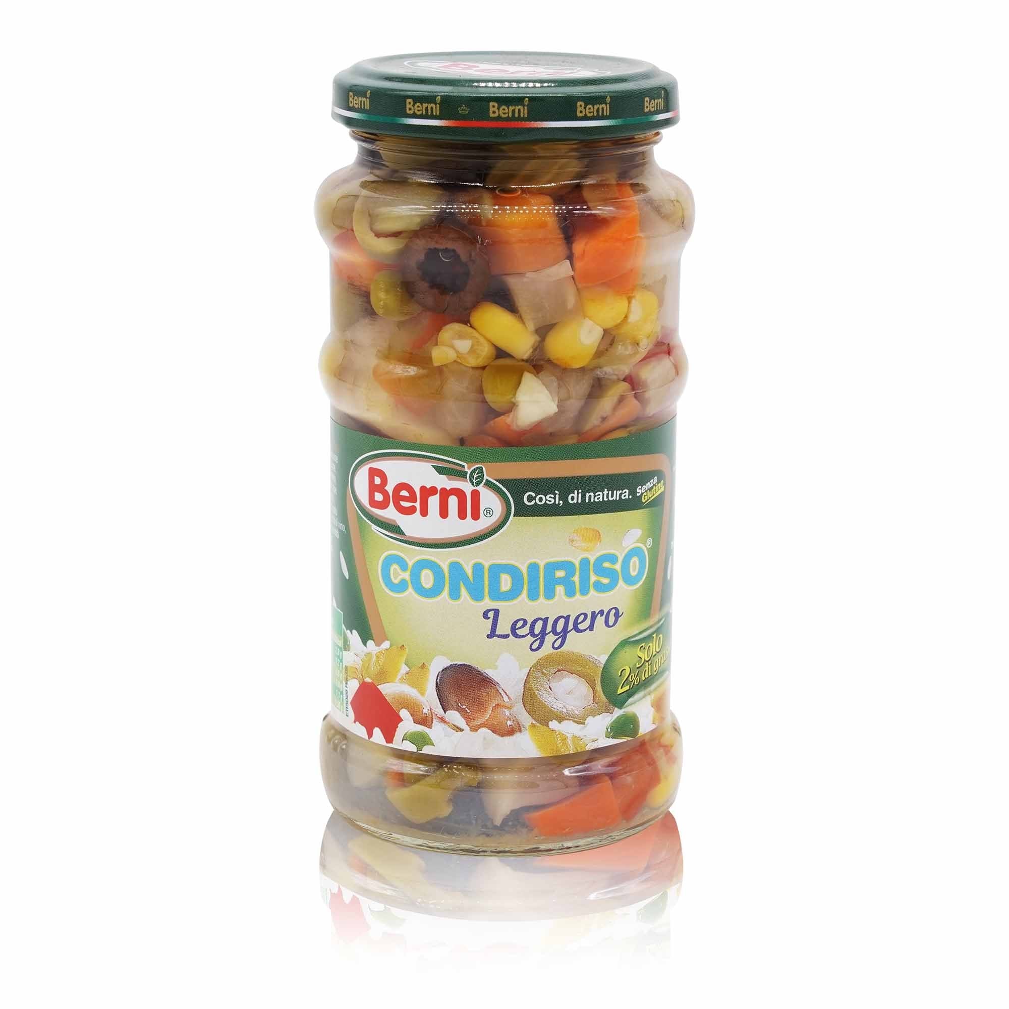 BERNI Condiriso Leggero – Gemüsemix leicht für Reis - 0,300kg - italienisch-einkaufen.de