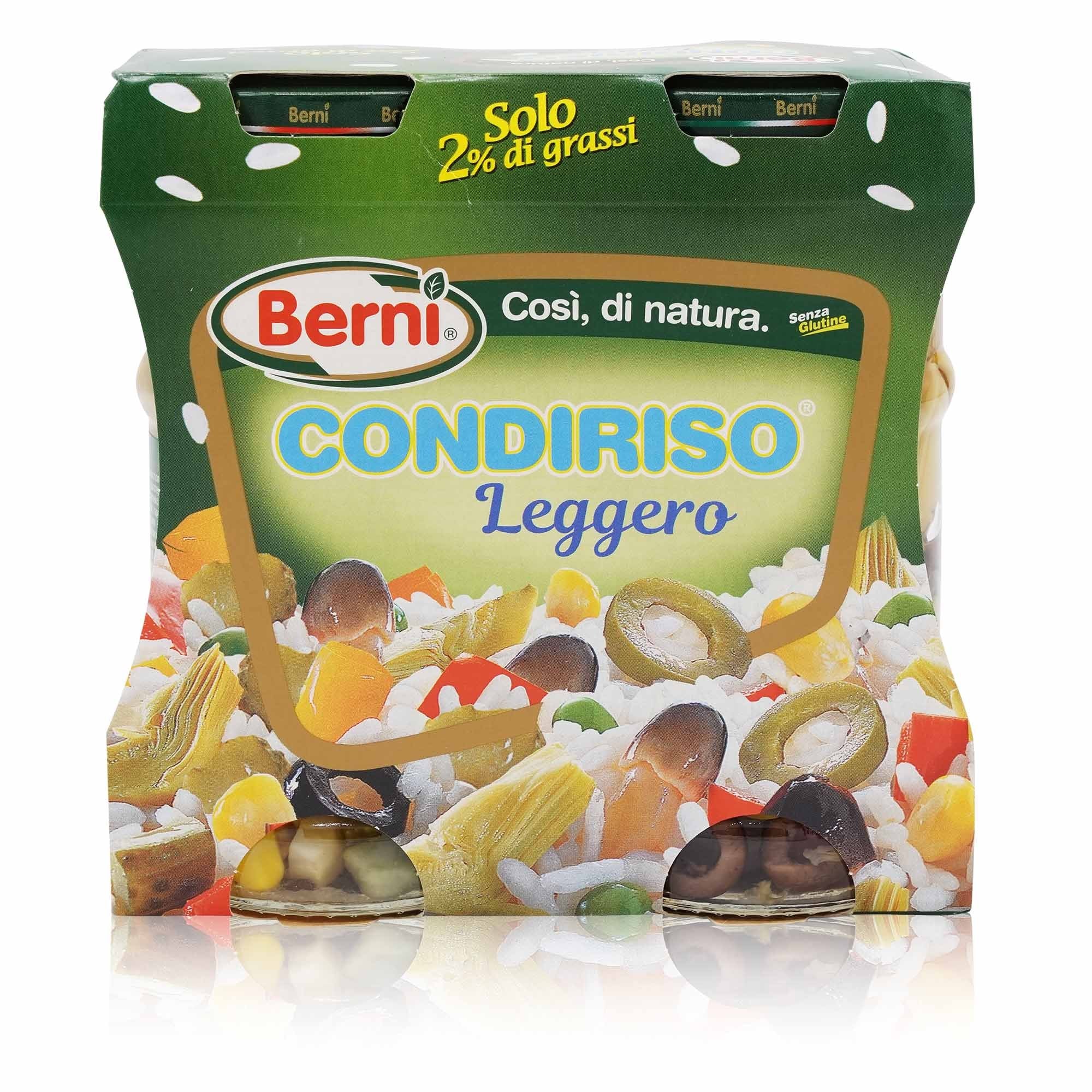 BERNI Condiriso Leggero – Gemüsemix leicht für Reis - 0,6kg - italienisch-einkaufen.de