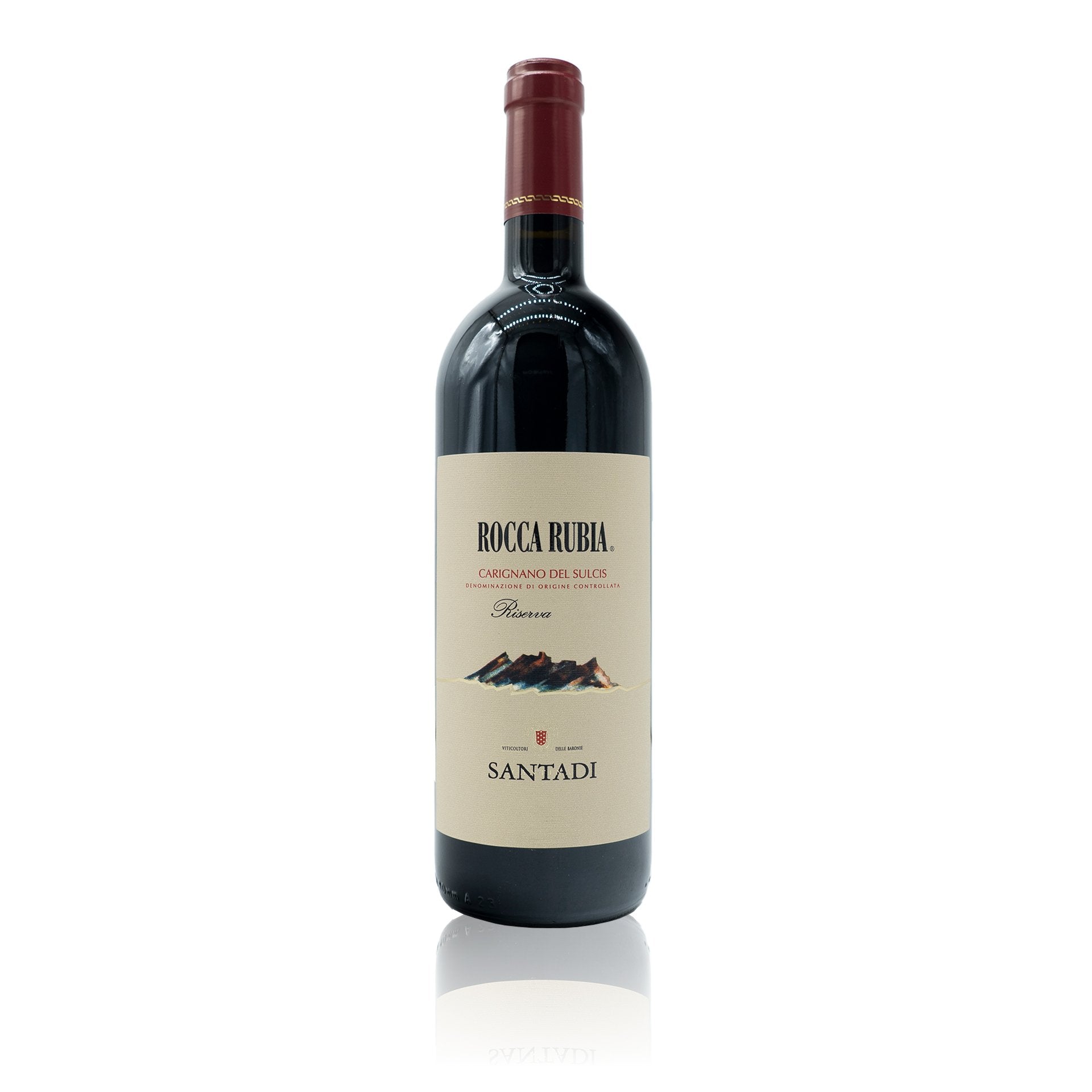 Carignano del Sulcis DOC Riserva "Rocca Rubia" - 0,75l - italienisch-einkaufen.de