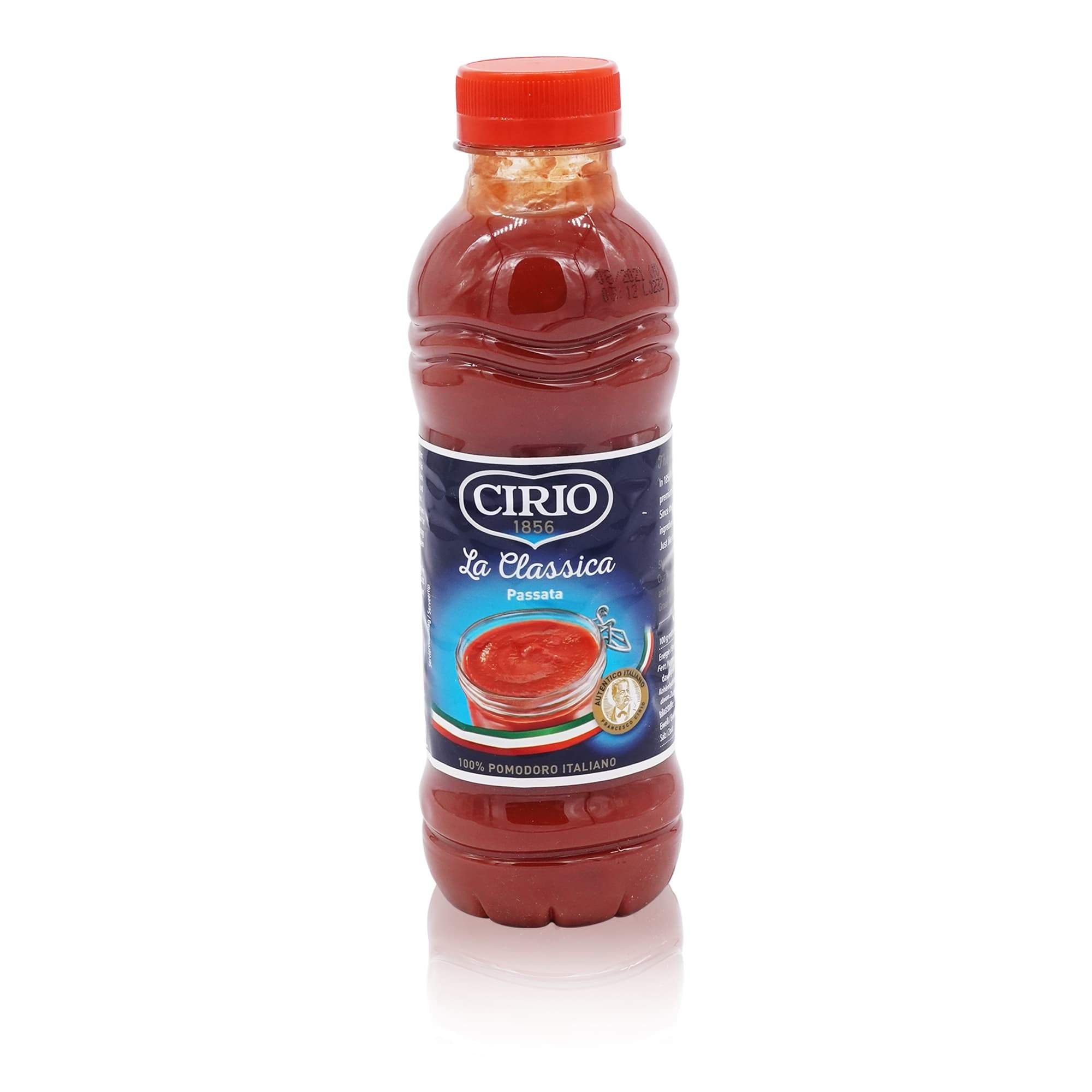 CIRIO Passata di pomodoro Classico – Passierte Tomaten PET-Flasche - 0,54kg - italienisch-einkaufen.de