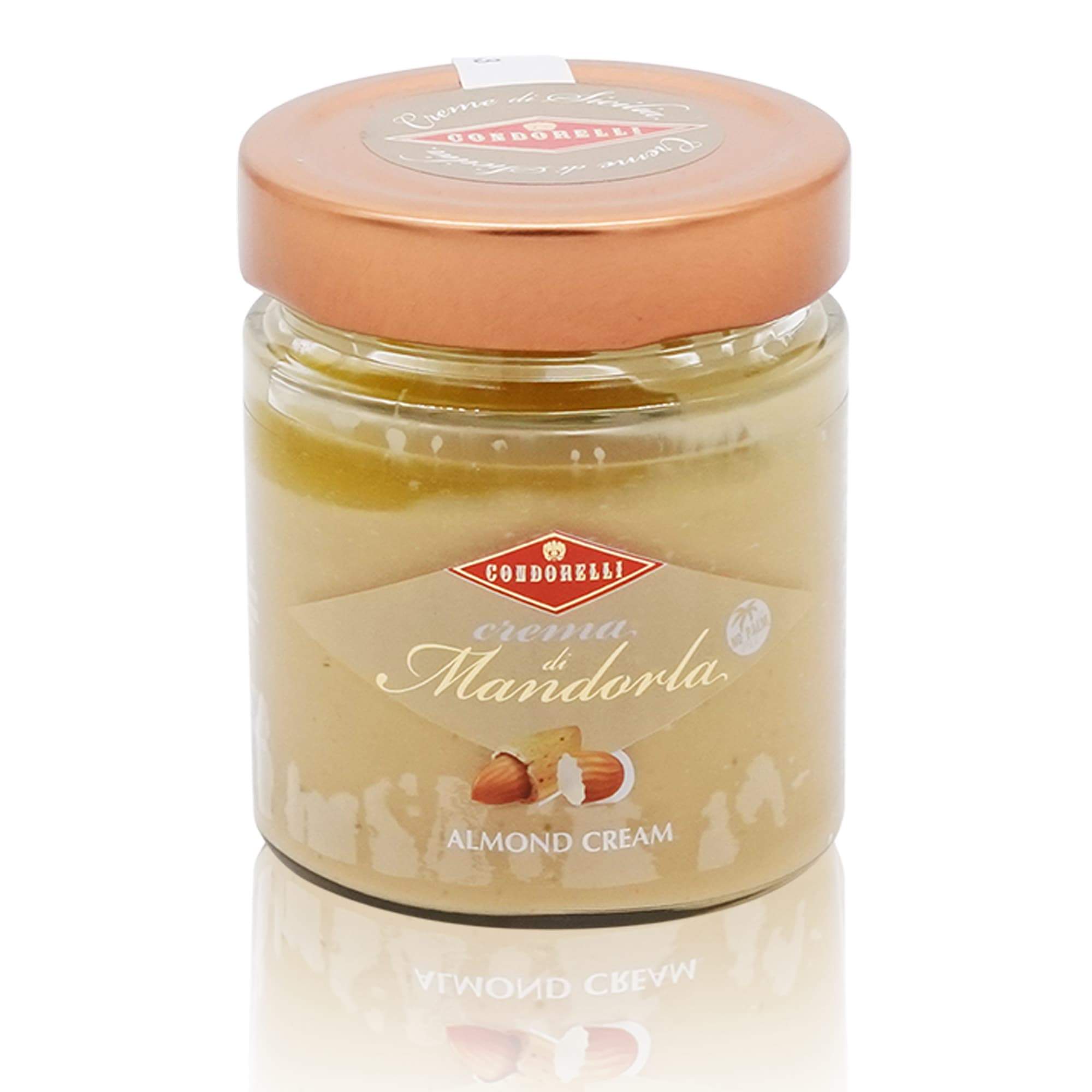CONDORELLI Crema di Mandorla – Mandelcreme - 0,190kg - italienisch-einkaufen.de