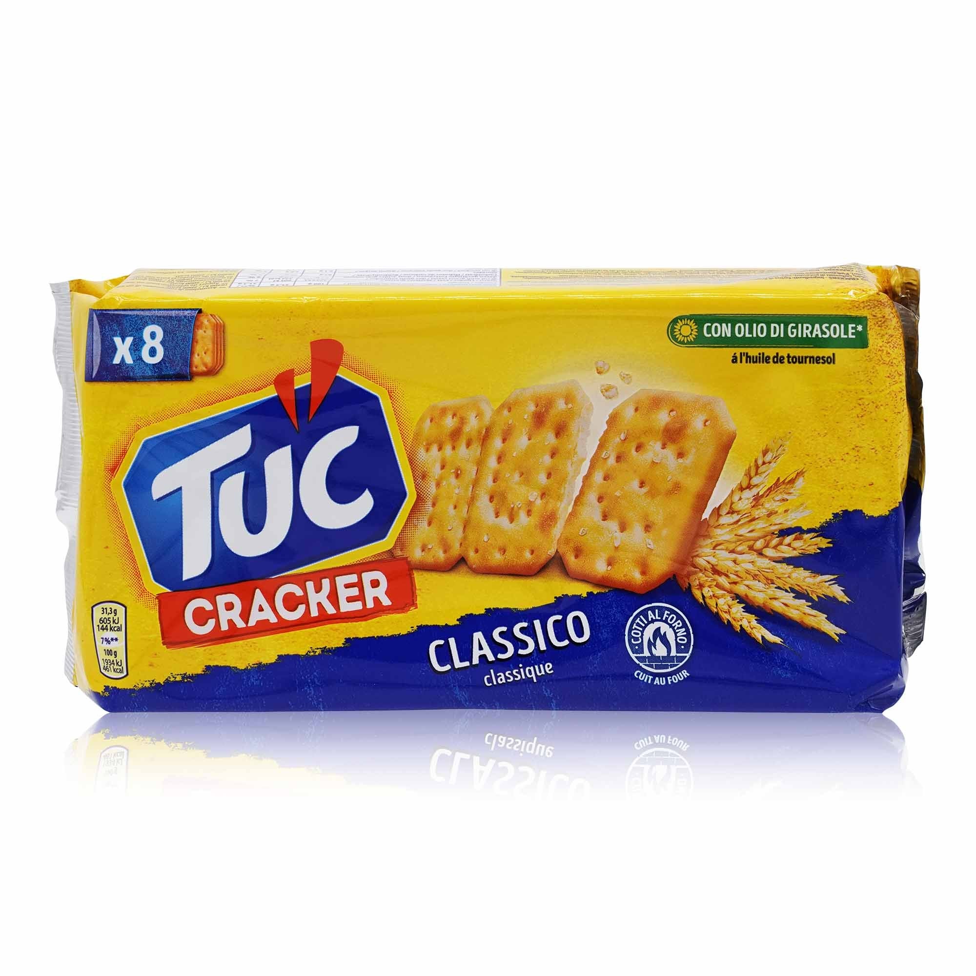 Cracker TUC classico – TUC Crackers klassisch - 0,250kg - italienisch-einkaufen.de