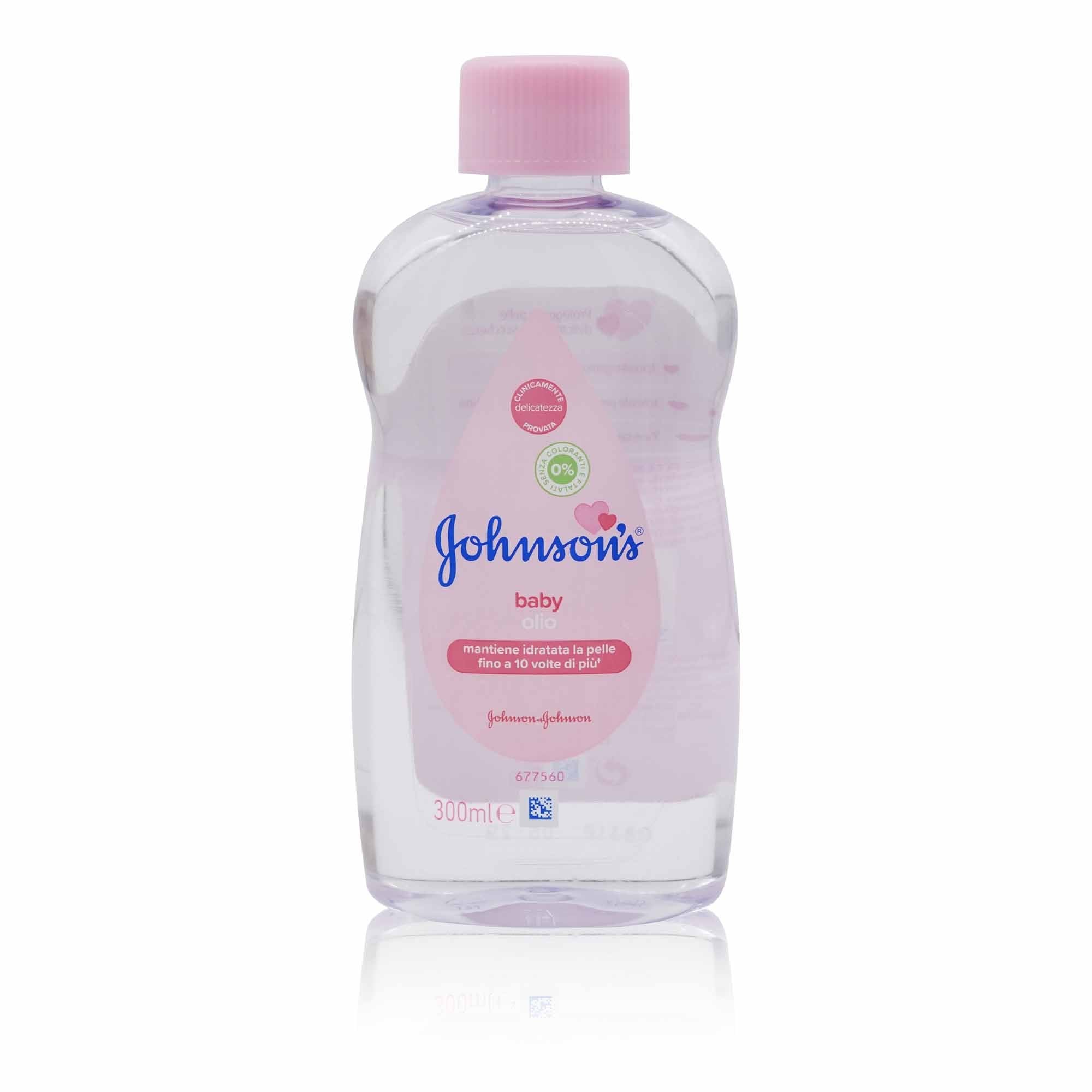 JOHNSONS Olio idratante per bambini – Babyöl - 0,300l