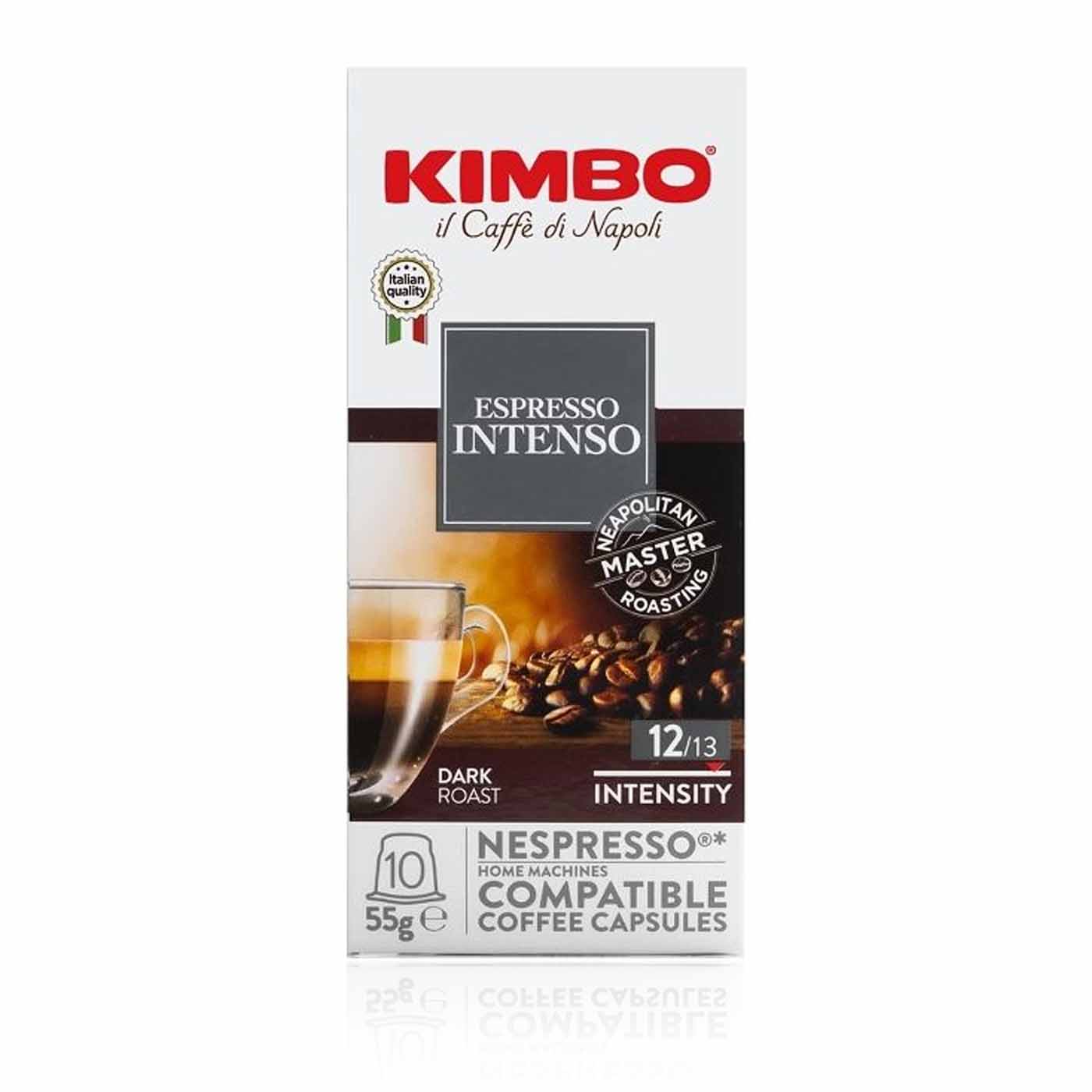 KIMBO Espresso intenso capsule-Espresso Kapseln - 0,055kg - italienisch-einkaufen.de