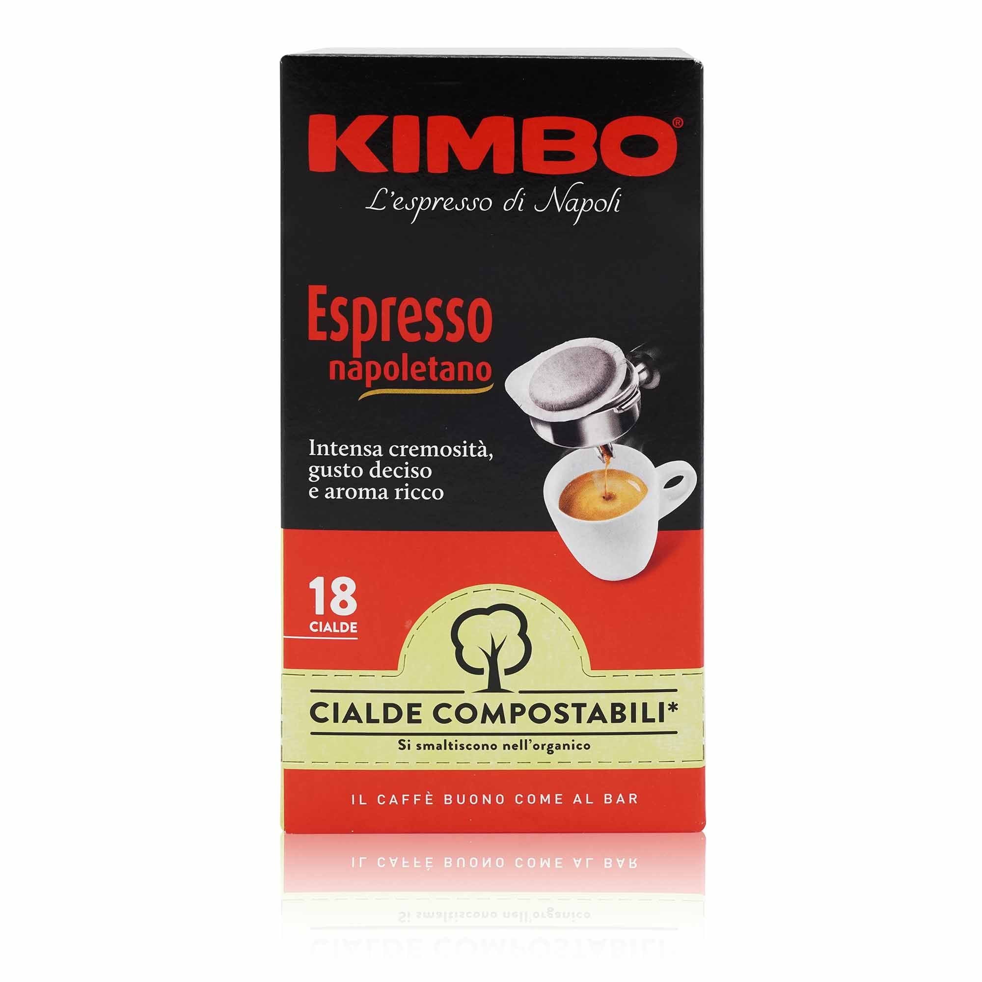 KIMBO Espresso Napoletano in cialde – Espresso Pads neapoletanisch - 0,125kg