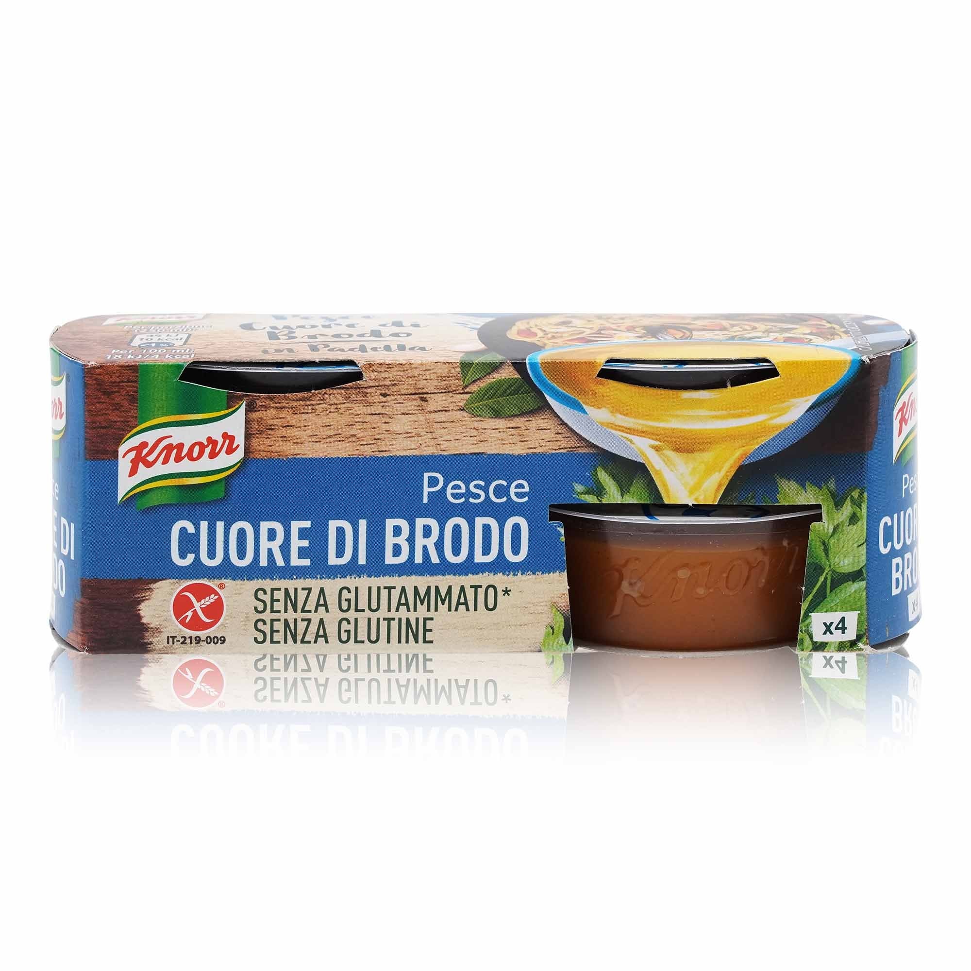 KNORR Cuore di brodo di Pesce – Fischbuillon - 0,112kg - italienisch-einkaufen.de