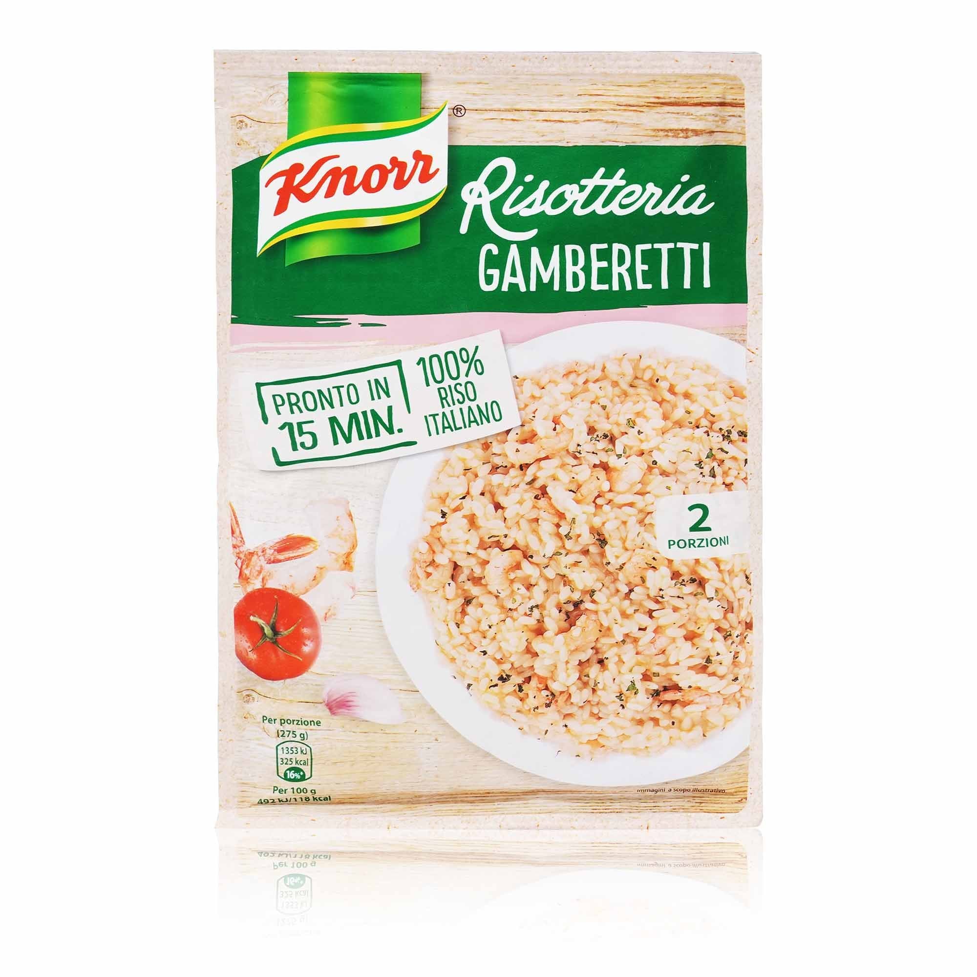 KNORR Risotto Gamberetti – Risotto Garnelen - 0,175kg