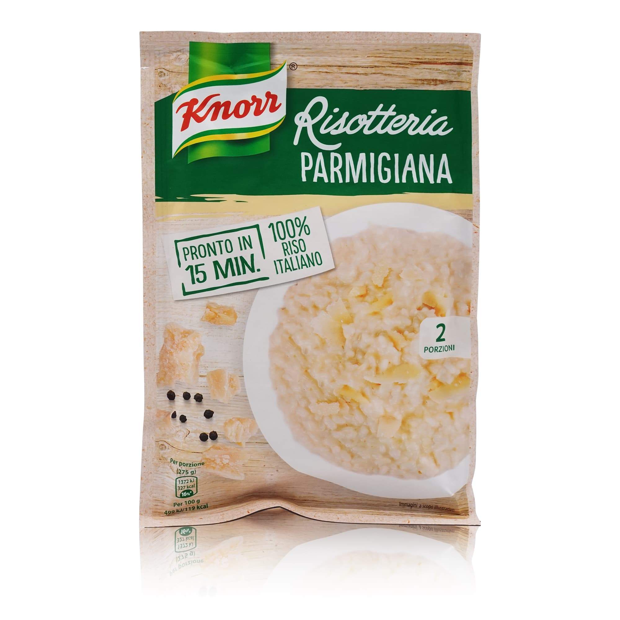 KNORR Risotto Parmigiana – Risotto Parmesan - 0,175kg - italienisch-einkaufen.de