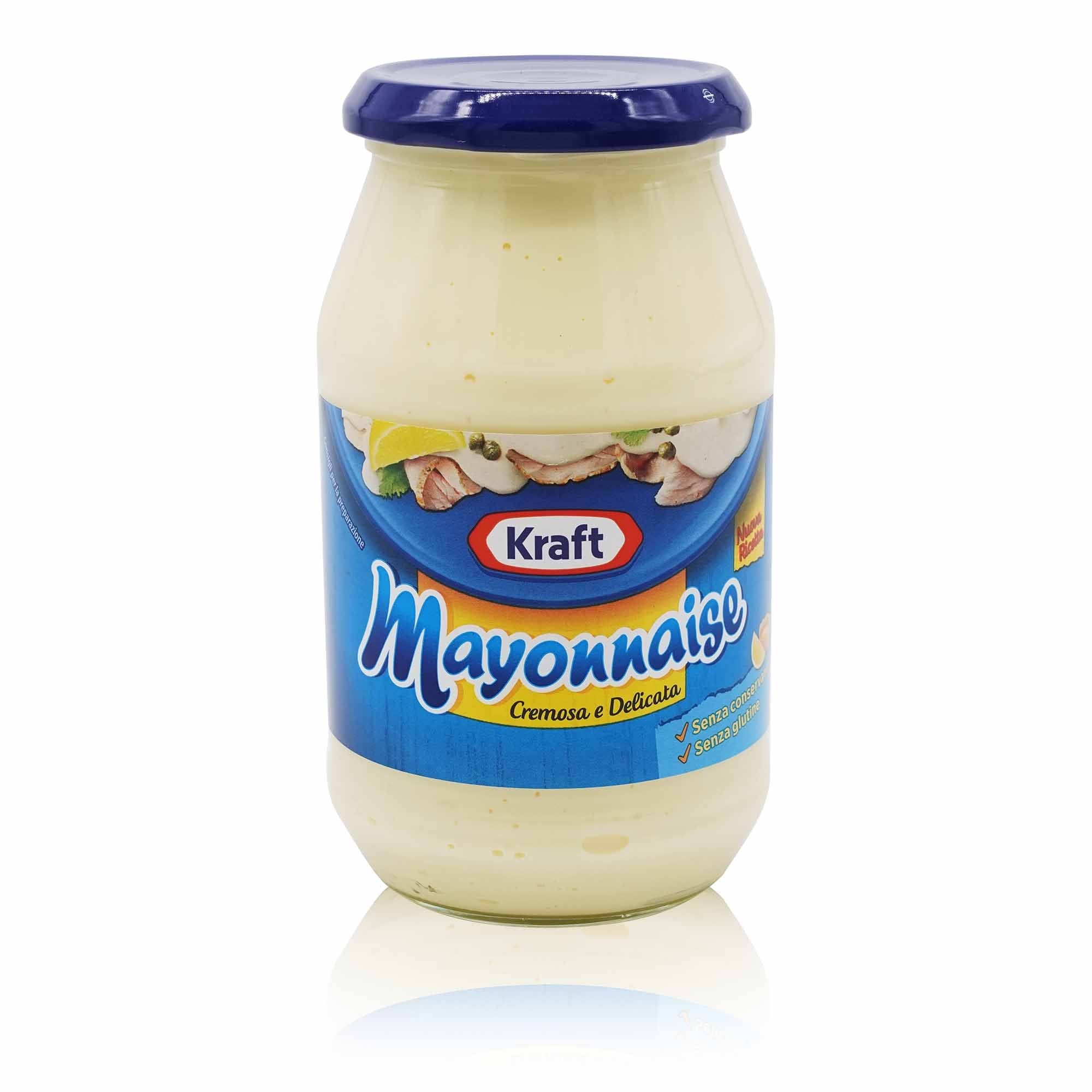 KRAFT Mayonnaise senza glutine – Mayonnaise glutenfrei - 0,465kg