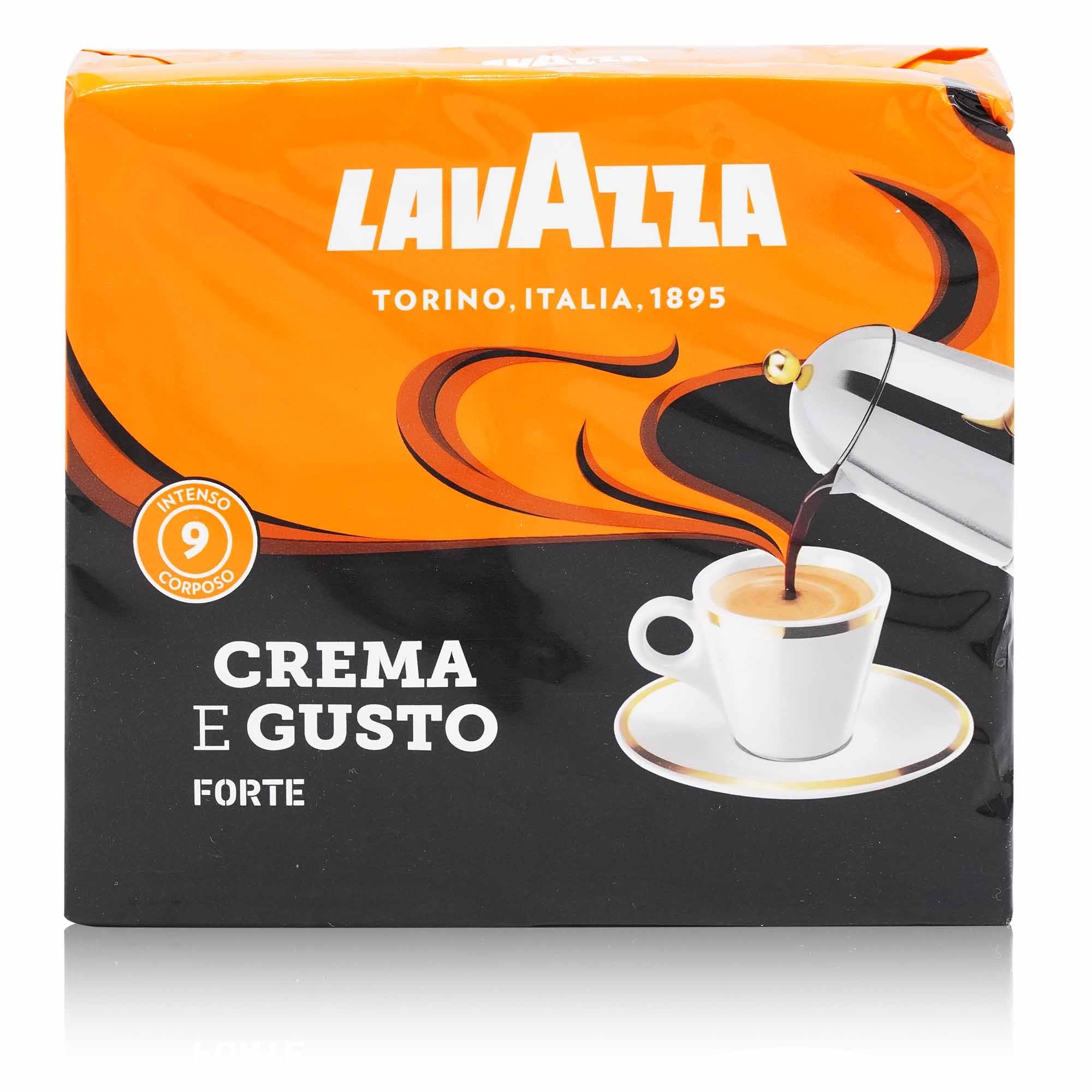 LAVAZZA Caffè Crema & Gusto forte – Espresso Crema & Gusto stark - 0,5kg