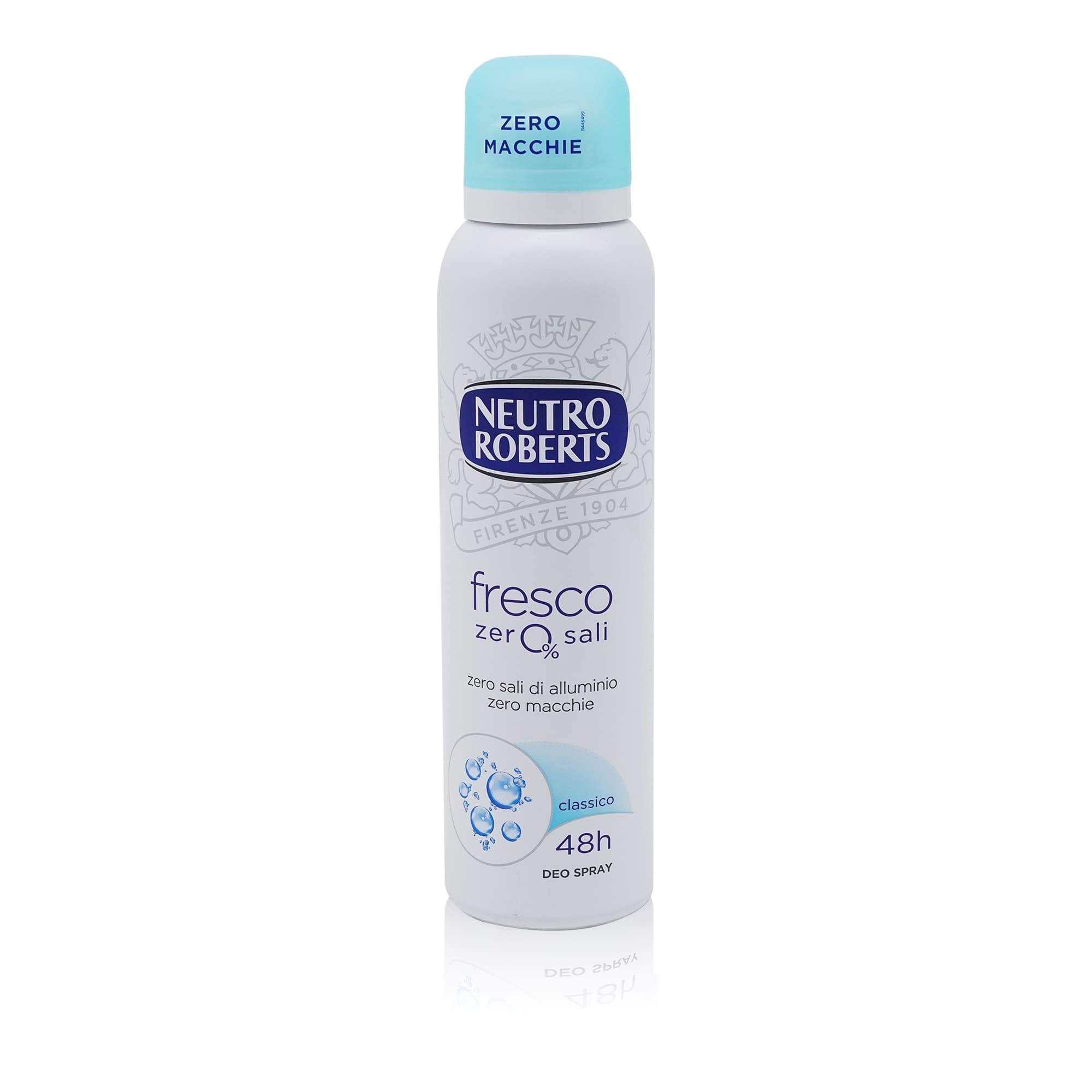 NEUTRO ROBERTS Deo Spray fresco zero sali – Deo Spray fresco ohne Alumium - 0,150l