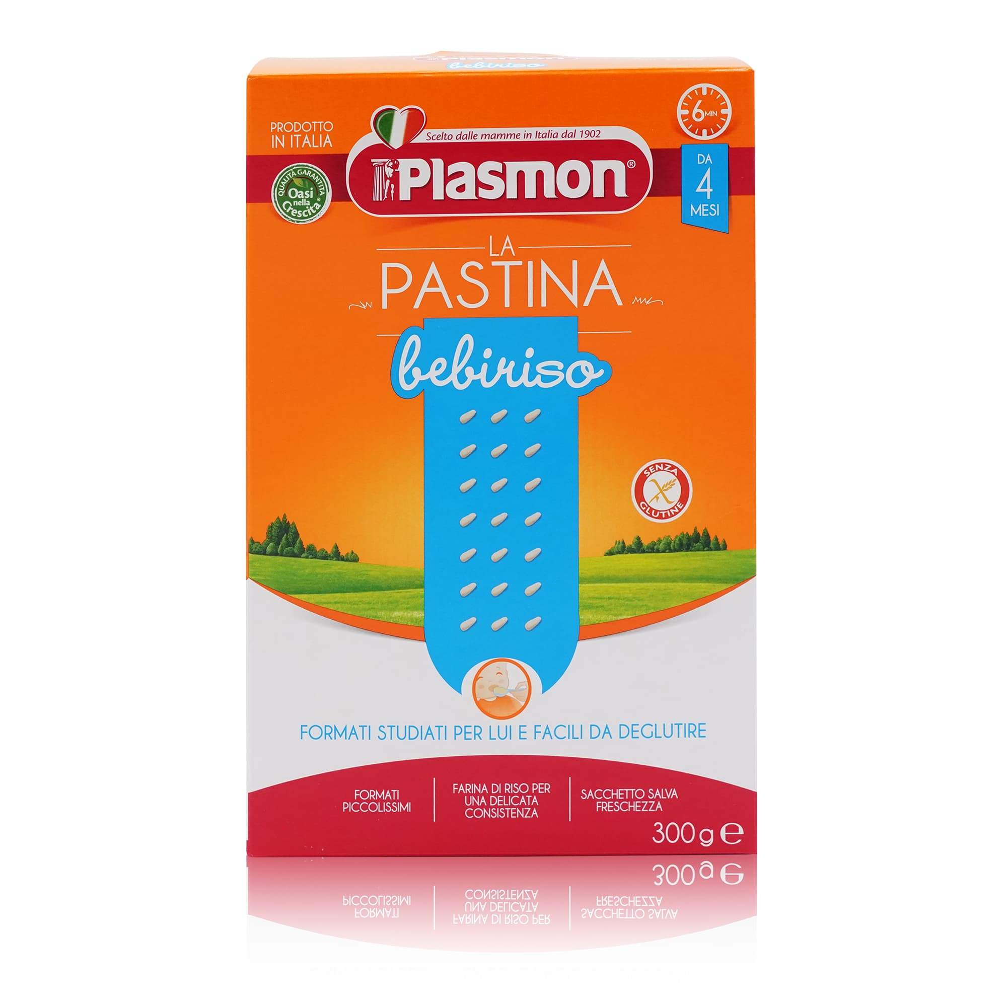 PLASMON Pastina Bebiriso – Baby- Reis - 0,300kg