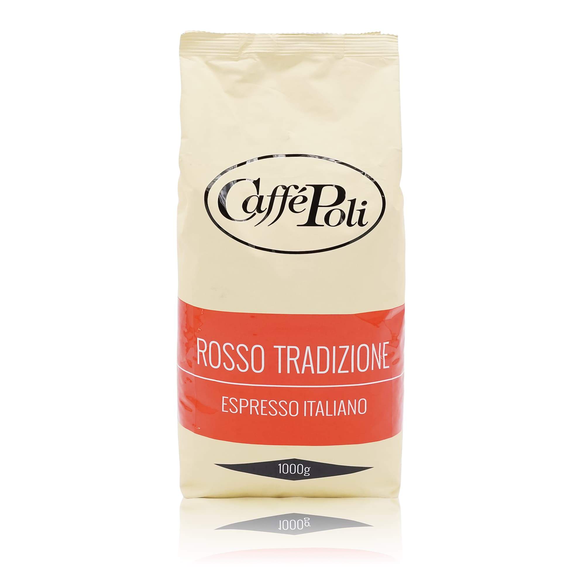 POLI Espressobhohnen Rosso Tradizione - 1kg - italienisch-einkaufen.de