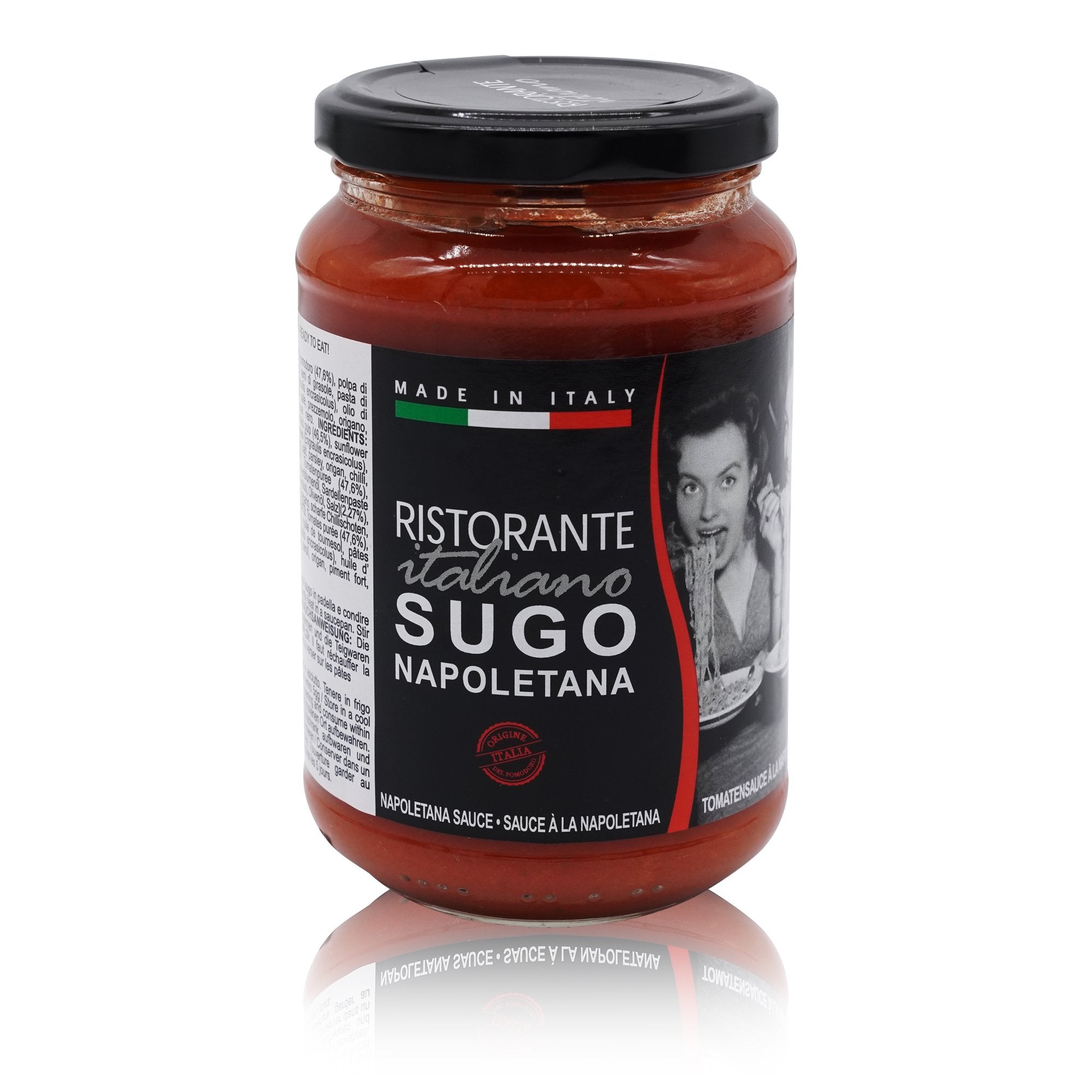 RISTORANTE ITALIANO Sugo alla napoletana – Tomatensosse Napoli - 0,34kg - italienisch-einkaufen.de