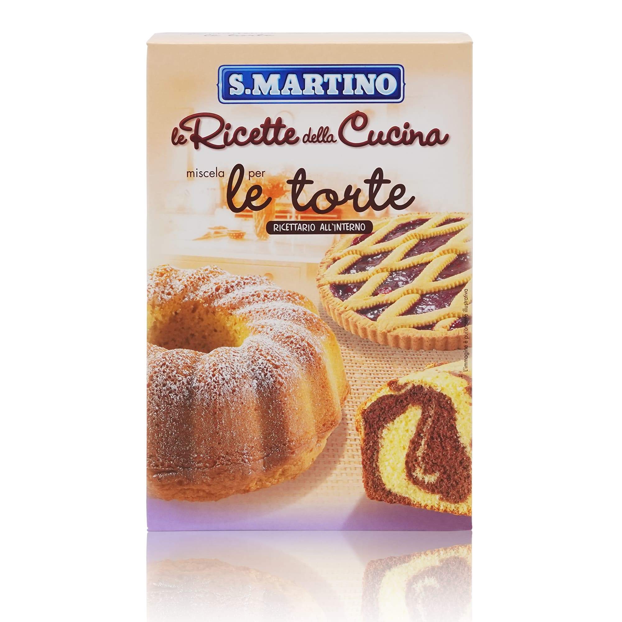 S. MARTINO Miscela per le torte – Backmischung für Torten - 0,380kg - italienisch-einkaufen.de
