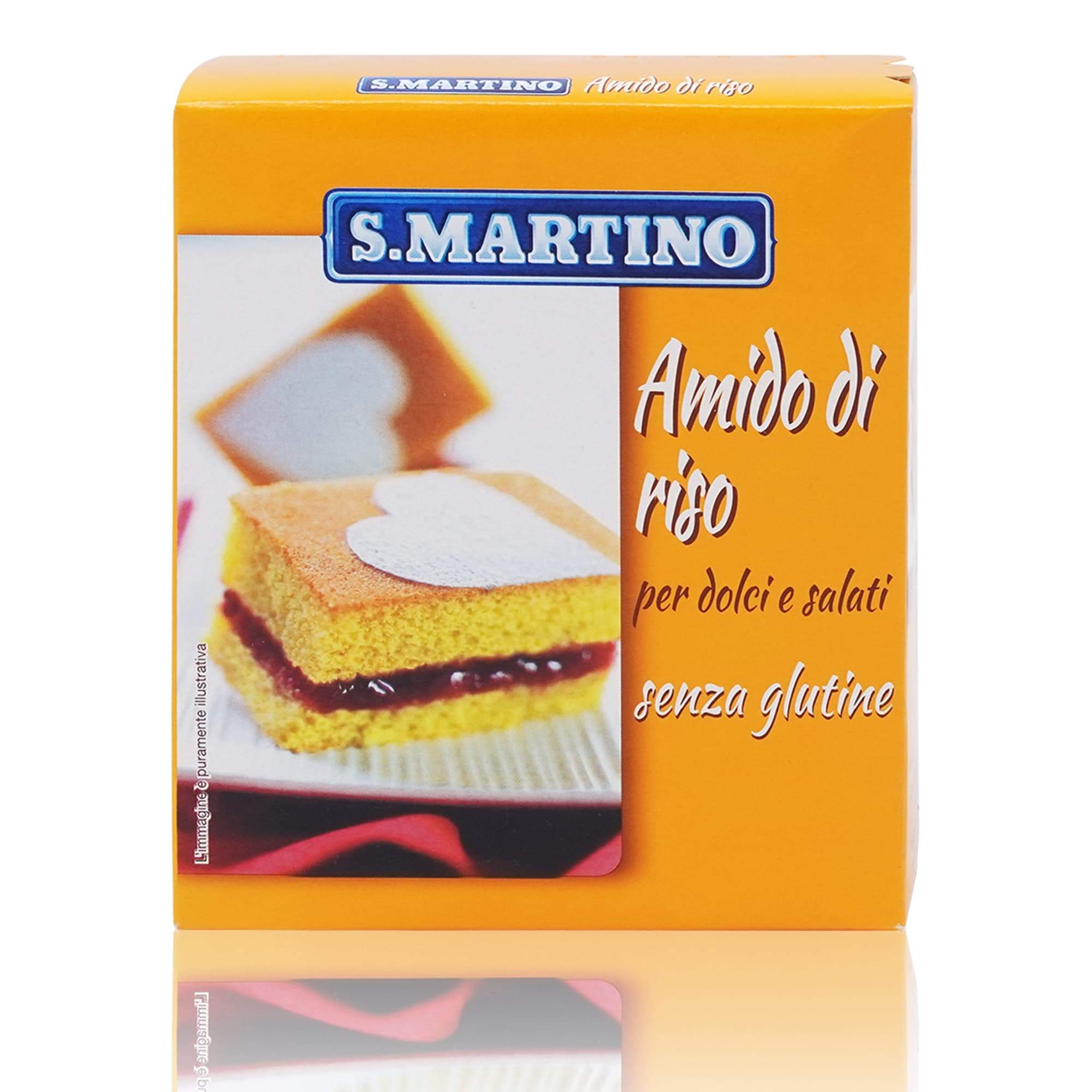 S.MARTINO Amido di Riso senza Glutine – Reisstärke ohne Gluten - 0,180kg - italienisch-einkaufen.de