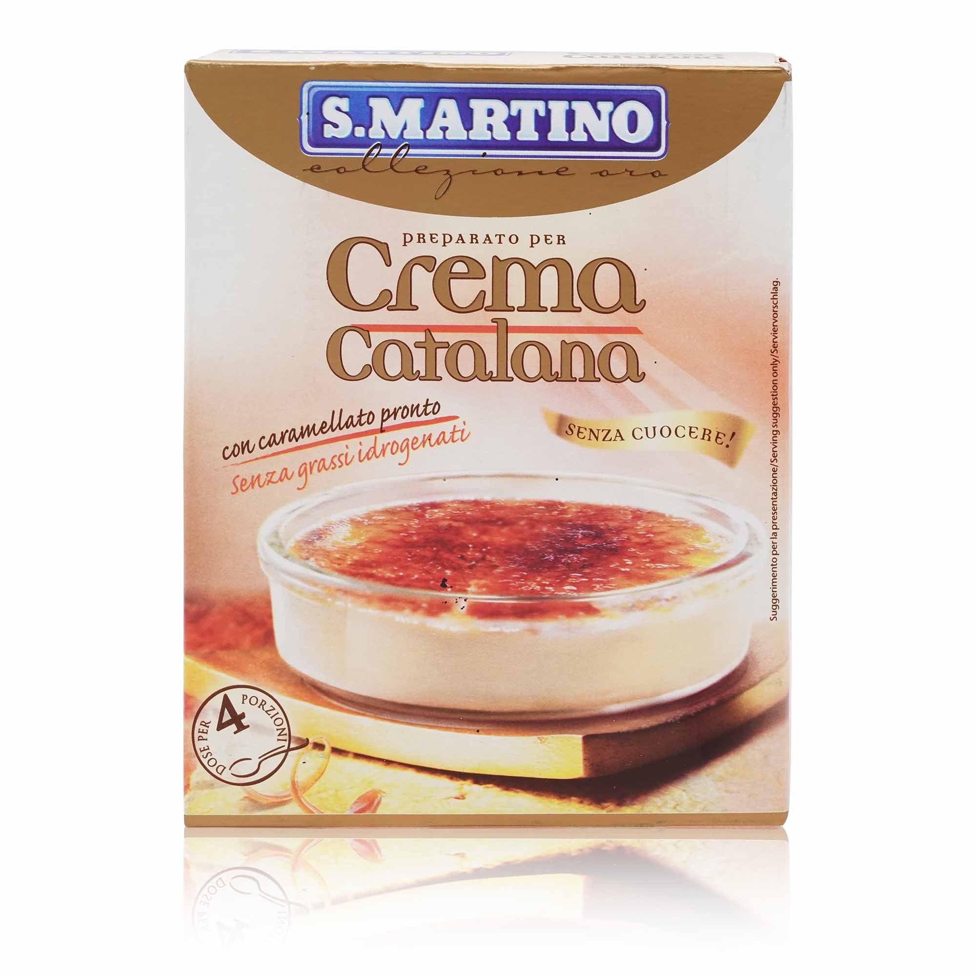 S.MARTINO Preparato Crema Catalana – Backmischung Creme Catalana - 0,097kg - italienisch-einkaufen.de
