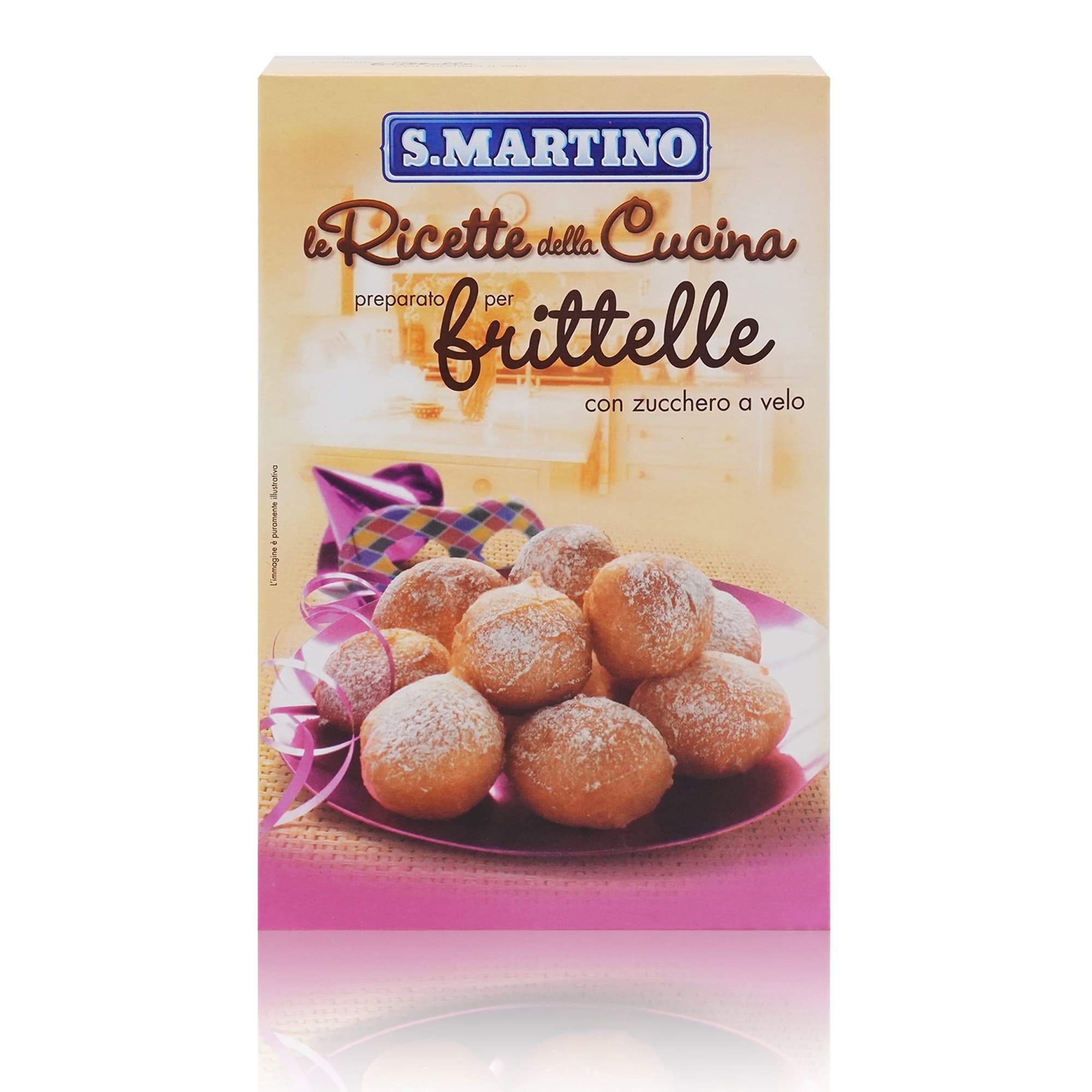 S.MARTINO Preparato per fritelle – Backmischung für Krapfen - 0,291kg - italienisch-einkaufen.de