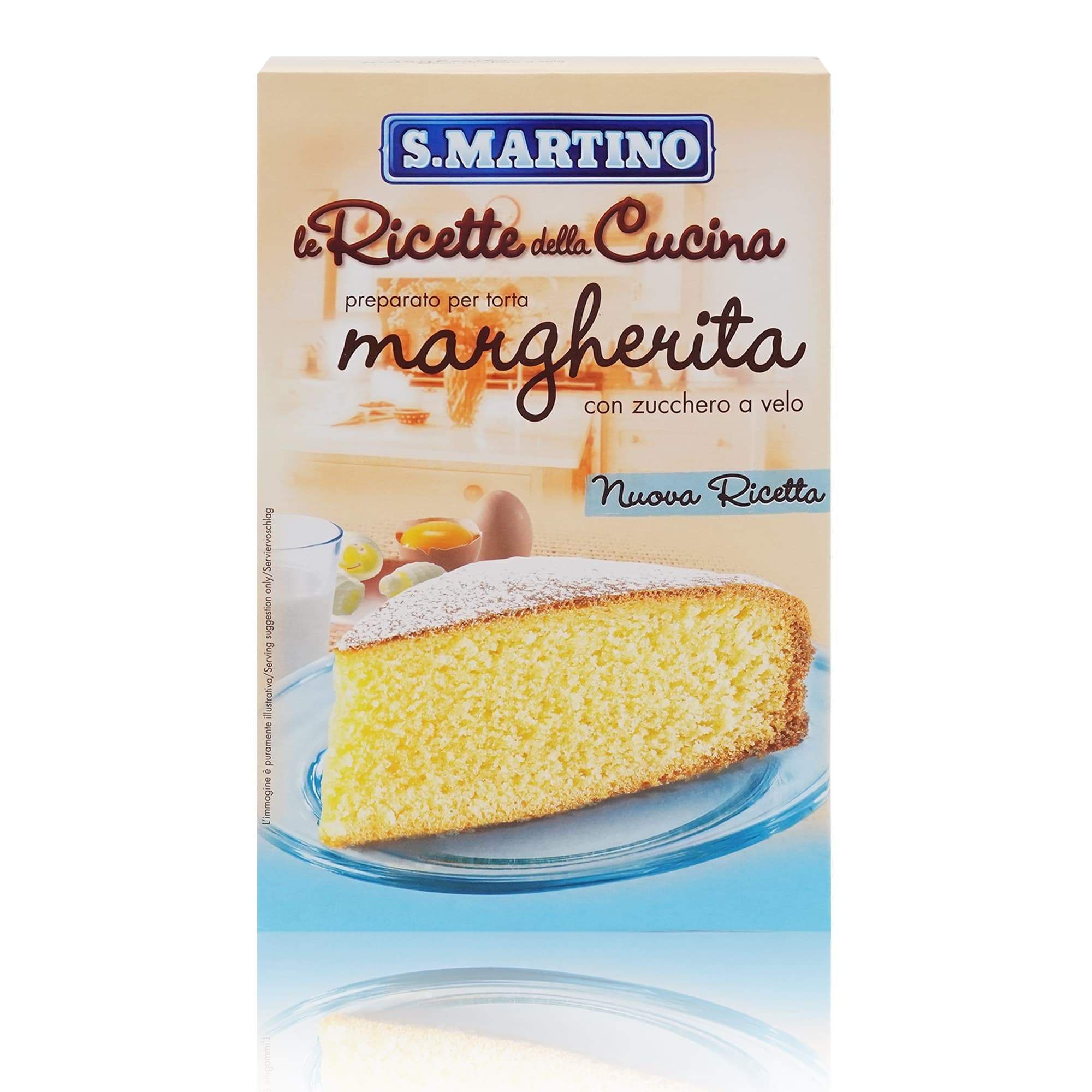S.MARTINO Preparato per Torta Margherita – Backmischung für Sandkuchen - 0,440kg - italienisch-einkaufen.de