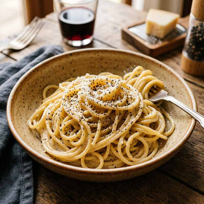 Pasta Cacio e Pepe: Der römische...