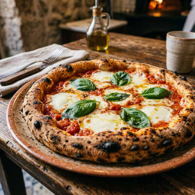 Pizza Napoletana Margherita: Die...