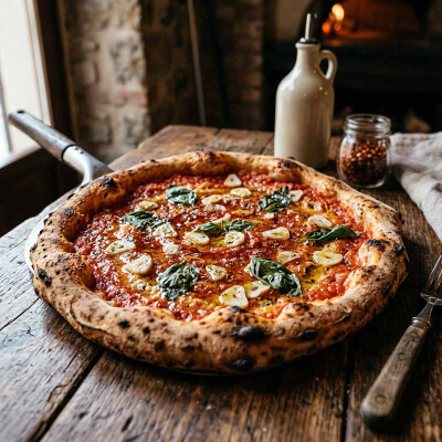Pizza Marinara: Die traditionelle...