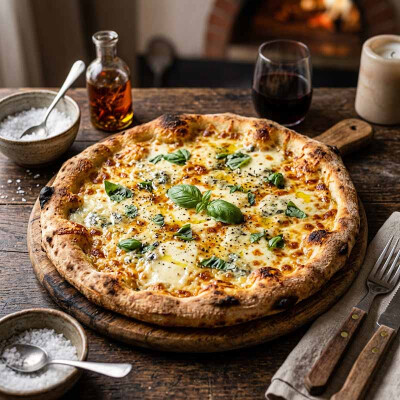 Pizza Quattro Formaggi: Der...