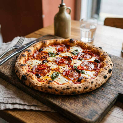 Pizza Diavola: Die würzig-scharfe...