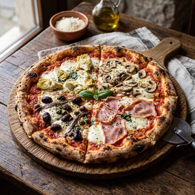 Pizza Quattro Stagioni: Der...