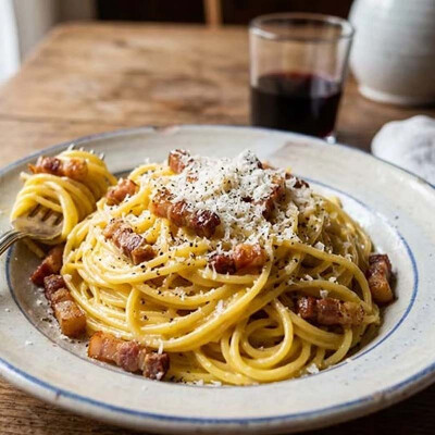 Spaghetti Carbonara: Das originale...
