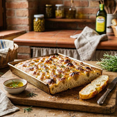 Focaccia Genovese: Das traditionelle...