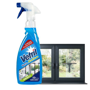 Vetril Vetri e Multiuso con Ammoniaca 650 ml
