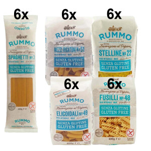 Rummo Pasta Vorteilspaket senza glutine 12 kg