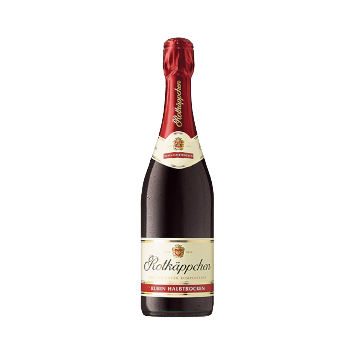 Sekt Rubin halbtrocken 120 % vol 075 Liter - Inhalt 6 Flaschen