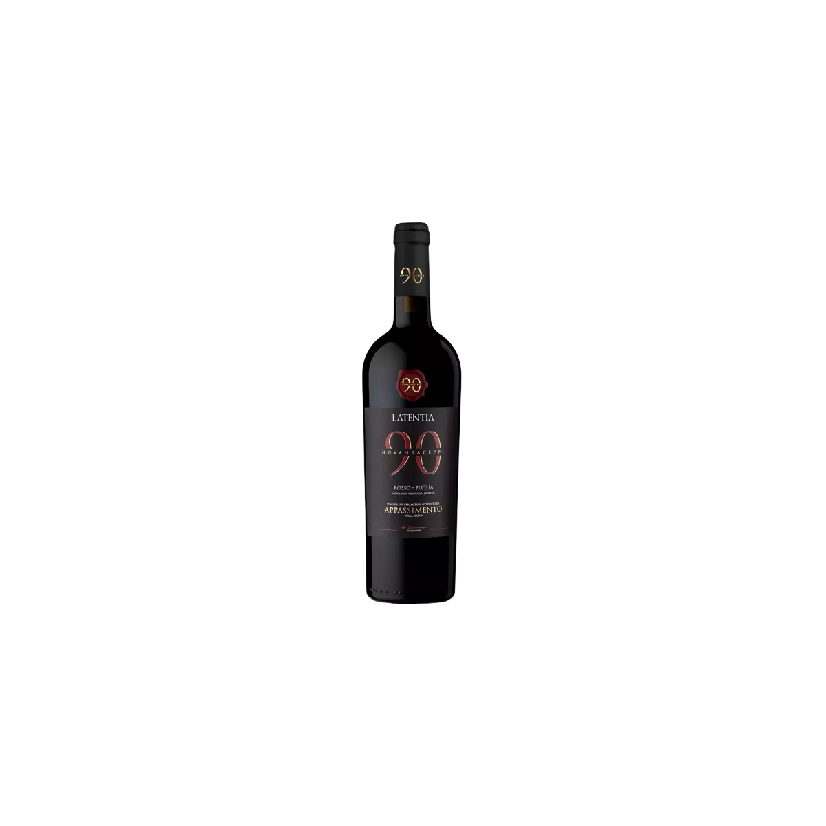 Novantaceppi Appassimento Puglia IGT 145 % vol 075 Liter - Inhalt 6 Flaschen