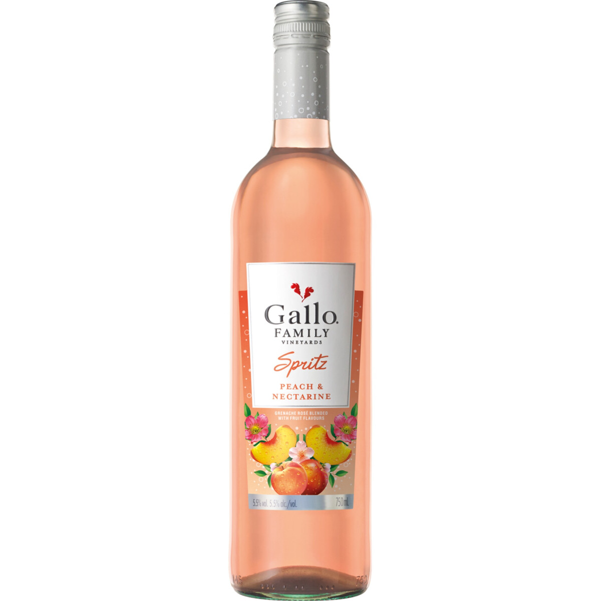 Gallo Family Vineyards Spritz Pfirsich & Nektarine 55 % vol 075 Liter - Inhalt 6 Flaschen