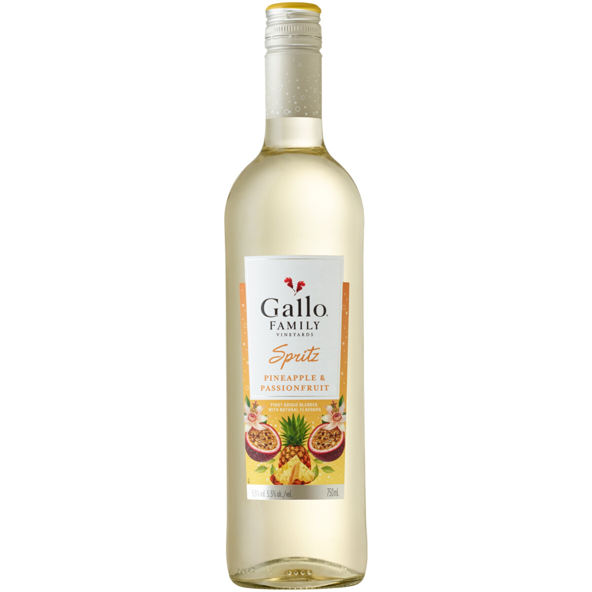 Gallo Family Vineyards Spritz Ananas Passionsfrucht 55 % vol 075 Liter - Inhalt 6 Flaschen