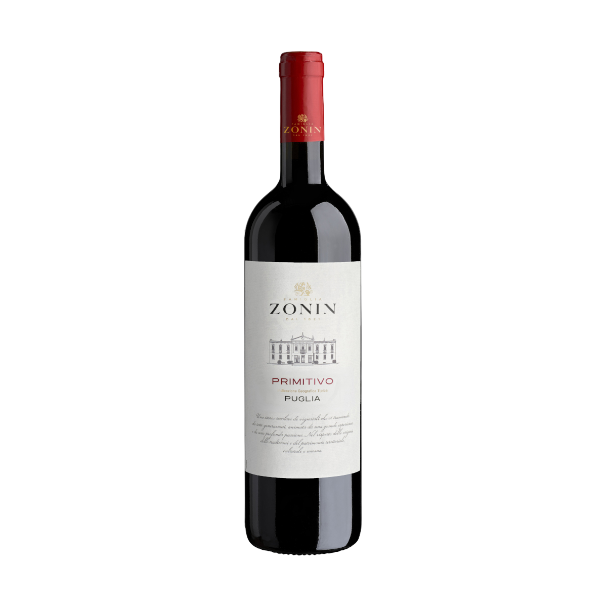 2024 | Classici Primitivo Puglia IGT 0,75 Liter | Zonin