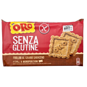 Saiwa Oro Biscotti senza glutine grano saraceno 240 g