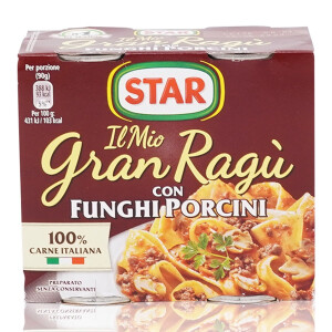 Star Gran Ragù con Funghi Porcini 360 g