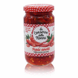 Le Conserve del Nonna Peperoncini anelli 190 g