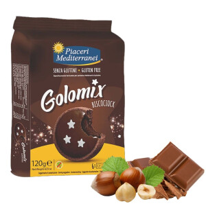 Piaceri Mediterranei Golomix Biscociock senza glutine 120 g