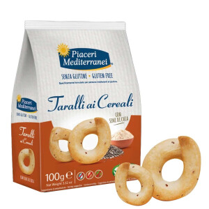 Piaceri Mediterranei Taralli ai Cereali senza glutine 100 g