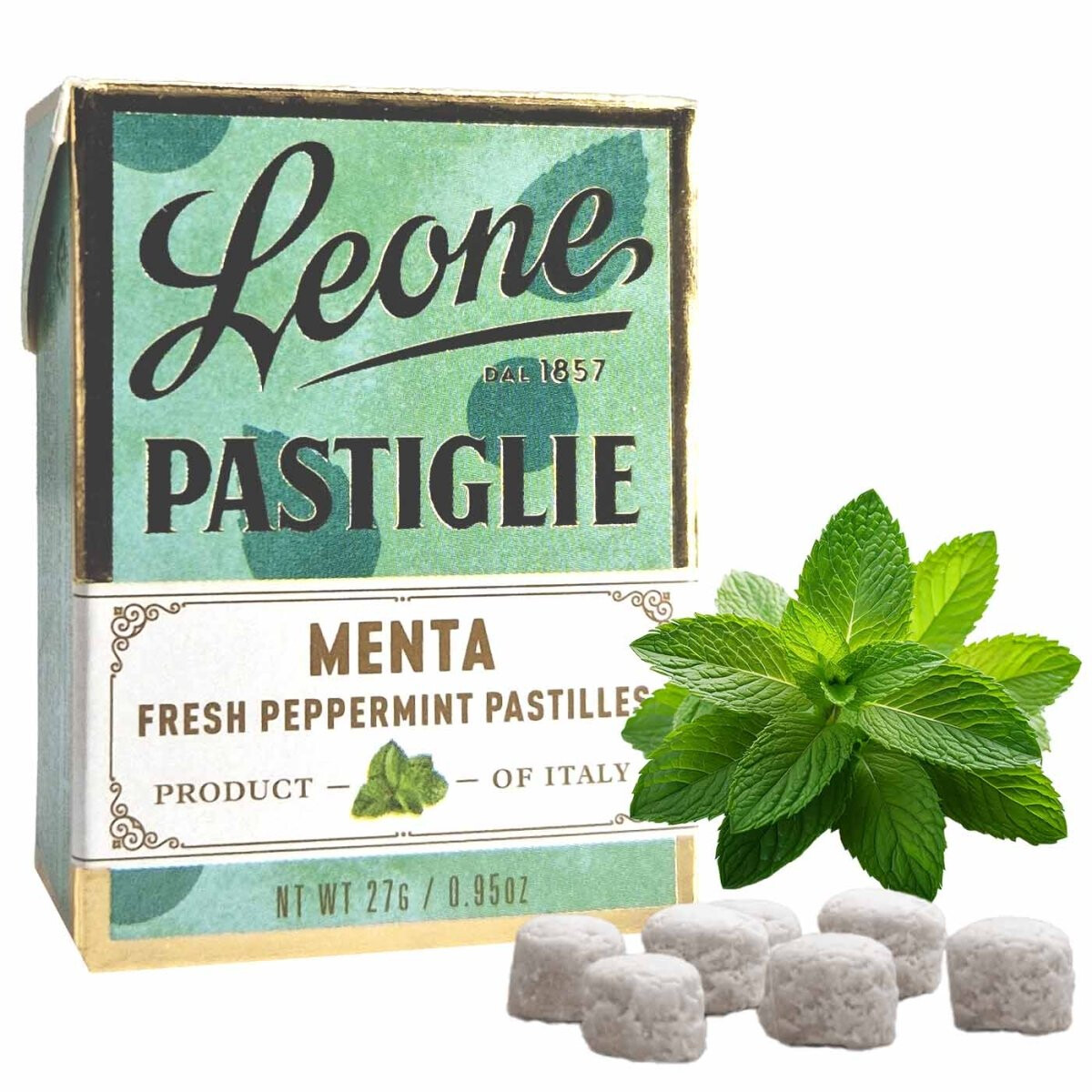 Leone Pastiglie Menta 27 g