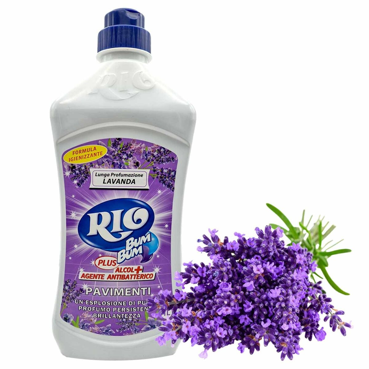 Rio Bum Bum Plus Pavimenti Profumo di Lavanda 1000 ml